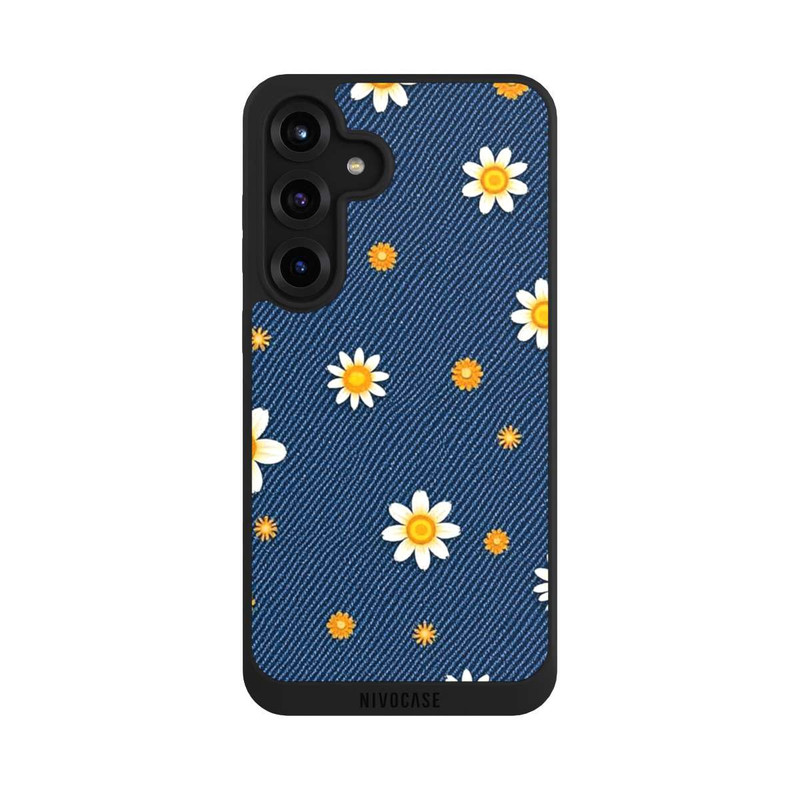 Galaxy S25 + NIVOpure Jeans Flowers with AI