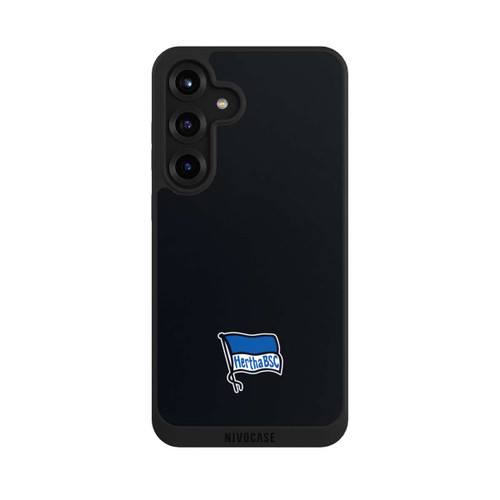 Samsung Galaxy S25+  NIVOpure Hertha BSC Logo Schwarz