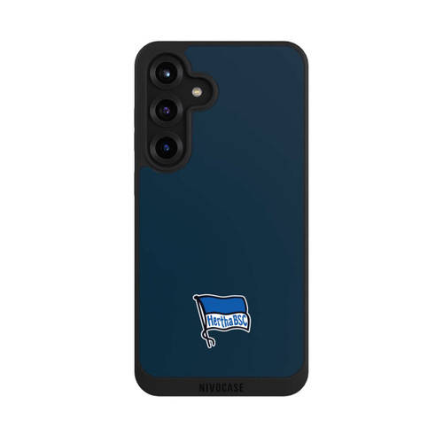 Samsung Galaxy S25+  NIVOpure Hertha BSC Logo Dunkelblau