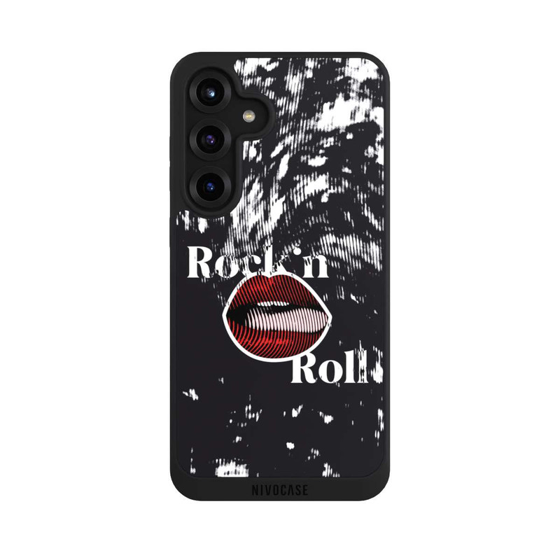 Galaxy S25 + NIVOpure Rock 'n Roll Grid Kunst