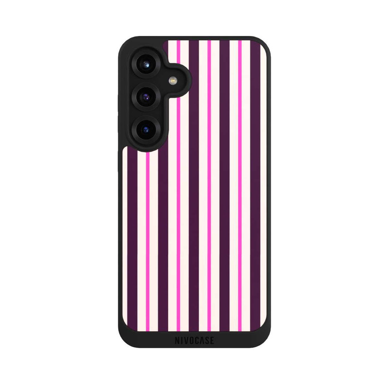 Galaxy S25 + NIVOpure Streifen Rot Bordeaux