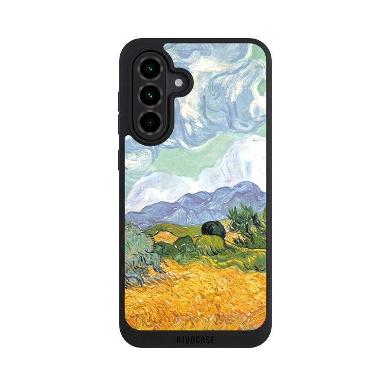 Galaxy A36 5G NIVOpure Weizenfeld mit Zypressen