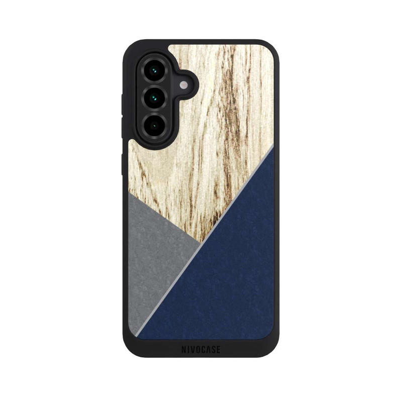 Galaxy A36 5G NIVOpure Bois Graphique Bleu