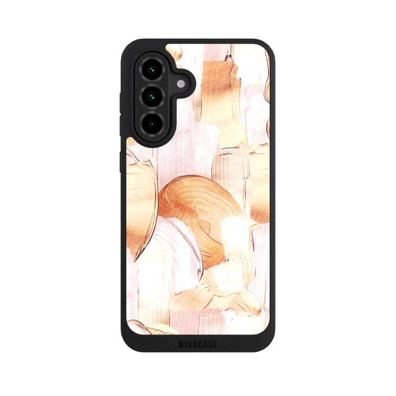 Galaxy A36 5G NIVOpure White/Gold Brush Pattern