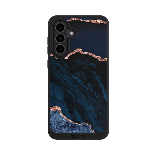 Samsung Galaxy A36 5G NIVOpure Nacht Blau Marmor Landschaft