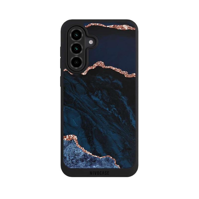 Galaxy A36 5G NIVOpure Nacht Blau Marmor Landschaft