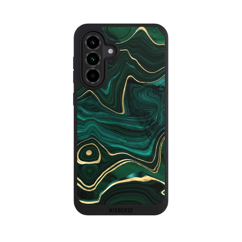 Galaxy A36 5G NIVOpure Malachit Golddruck