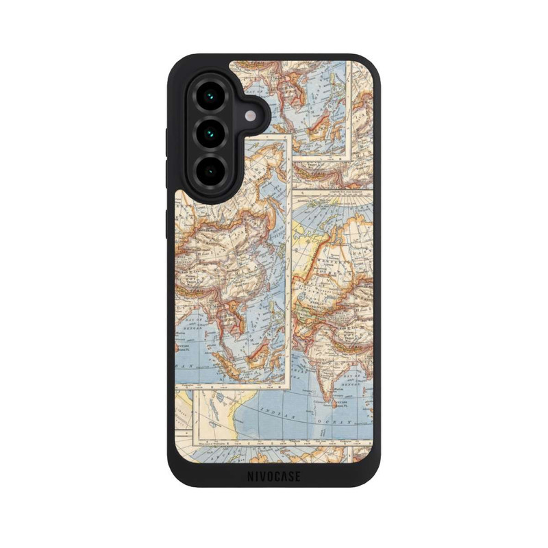 Galaxy A36 5G NIVOpure Weltkarte Vintage