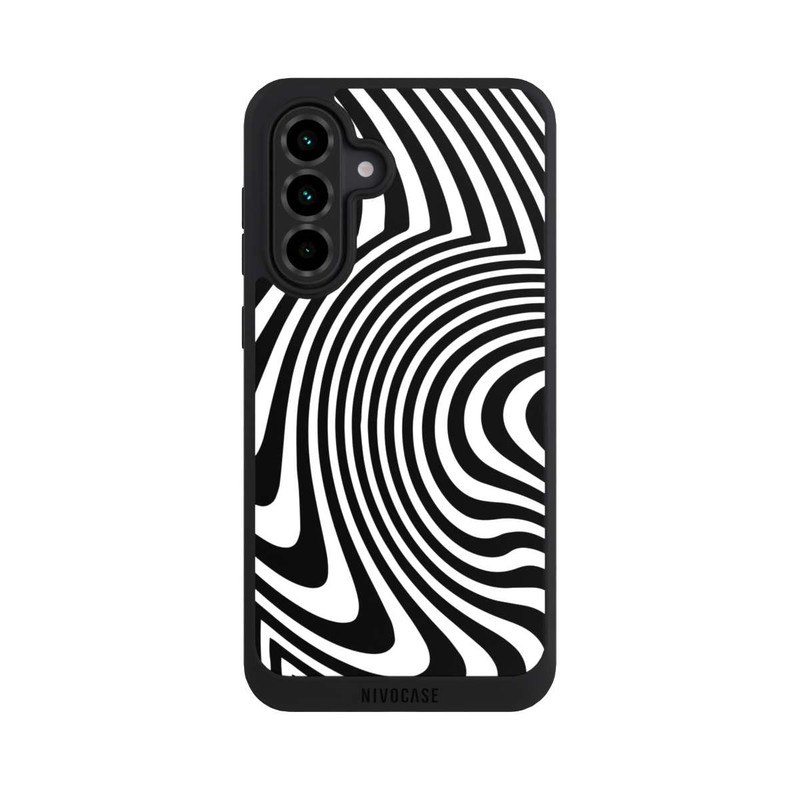 Galaxy A36 5G NIVOpure schwarz-weiße Wellen