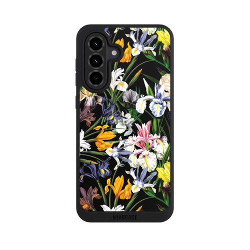 Samsung Galaxy A36 5G NIVOpure Dunkle Wildblumentapete