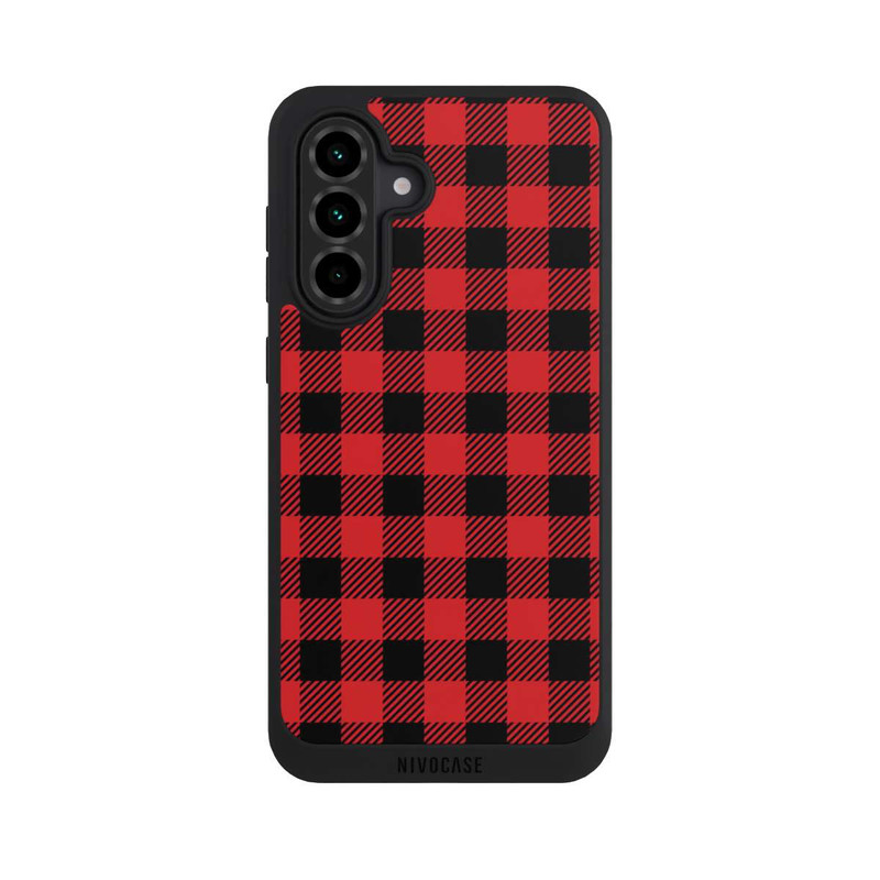 Galaxy A36 5G NIVOpure Red Lumberjack Pattern