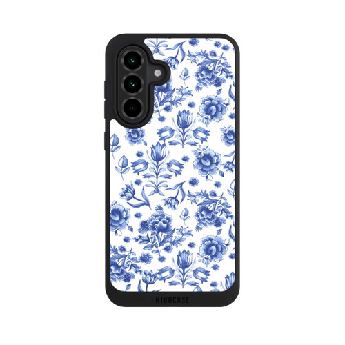 Samsung Galaxy A36 5G NIVOpure Blue Flower Pattern - Delft (NL)