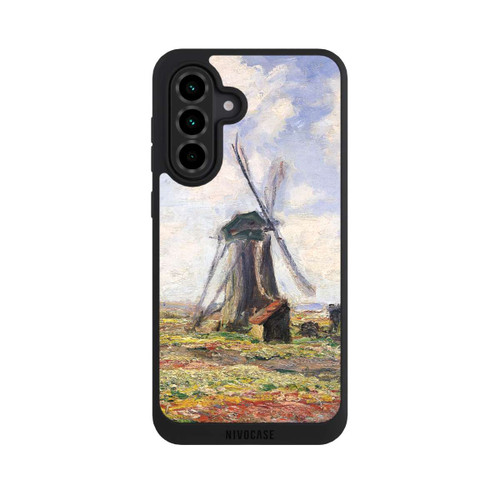 Samsung Galaxy A36 5G NIVOpure Tulip Fields with the Rijnsburg Windmil by Claude Monet