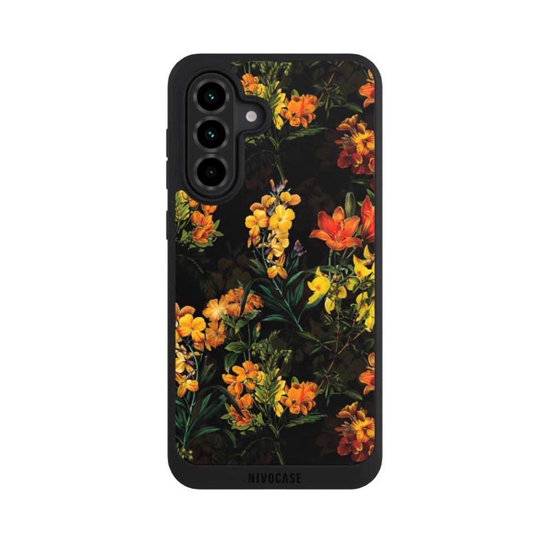 Galaxy A36 5G NIVOpure Bunte Blumen Gelb