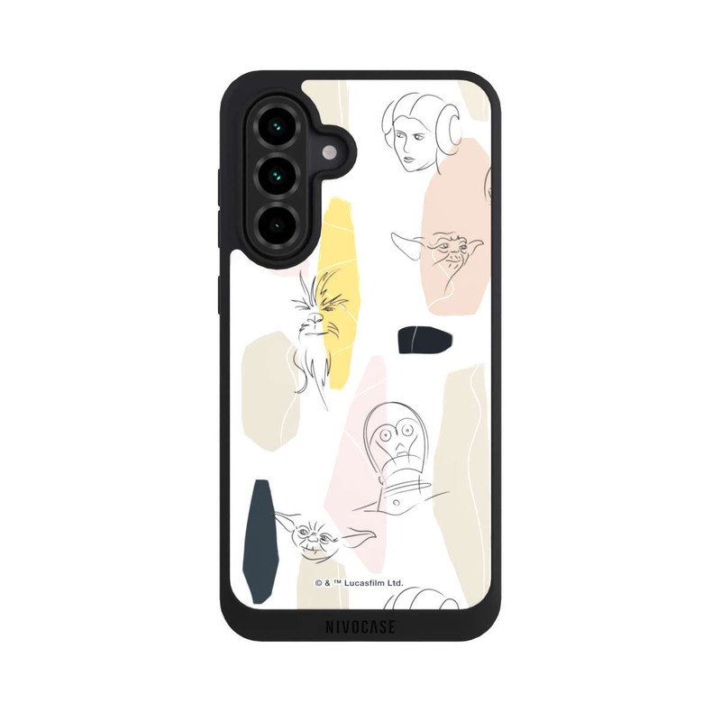 Galaxy A36 5G NIVOpure Helle Seite Line Art