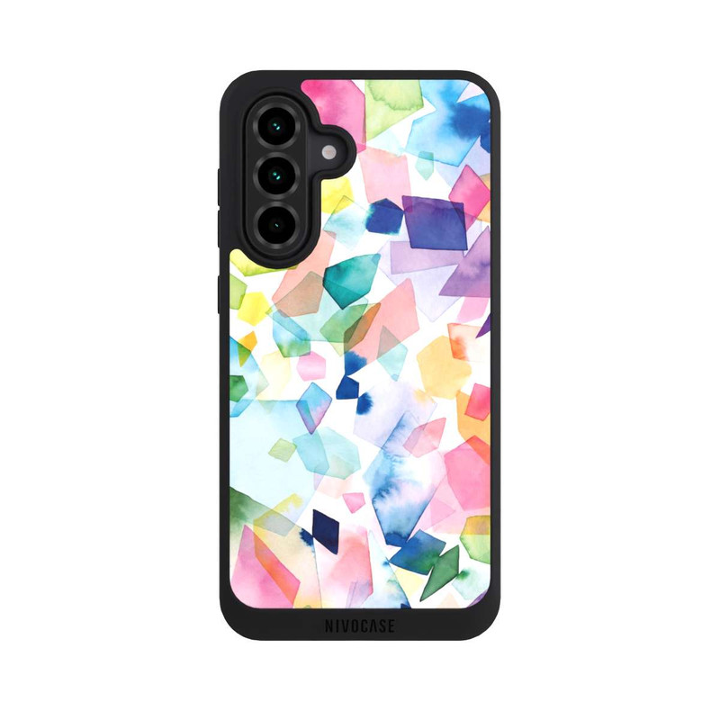 Galaxy A36 5G NIVOpure Bunte Aquarelledelsteine ​​und Diamanten