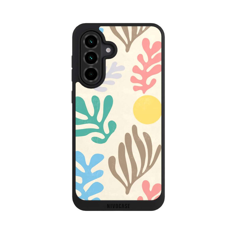 Galaxy A36 5G NIVOpure Blätter im modernen Matisse-Stil