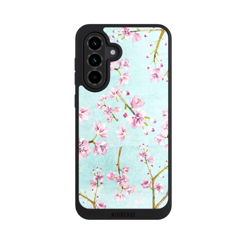 Galaxy A36 5G NIVOpure Cherry Blossom Twigs Pattern Light Blue