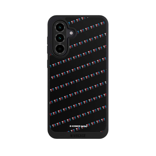 Samsung Galaxy A36 5G NIVOpure Drei Fragezeichen Muster Schräg