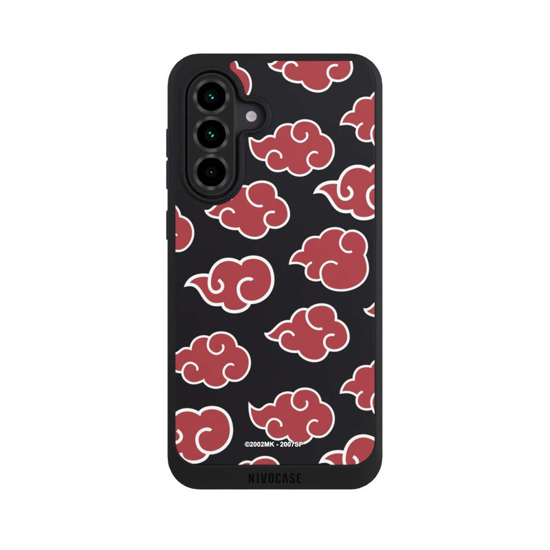 Galaxy A36 5G NIVOpure Akatsuki Pattern Noir Big
