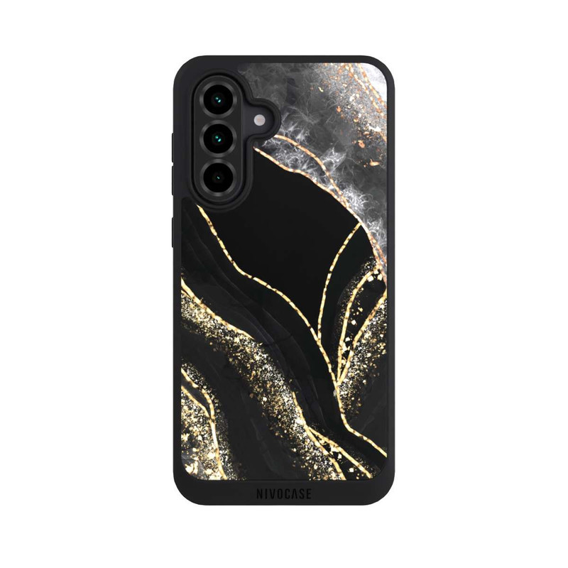 Galaxy A36 5G NIVOpure Dunkler Marmor Gold
