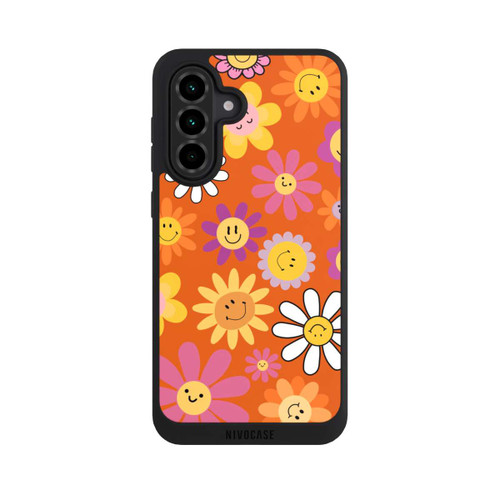 Samsung Galaxy A36 5G NIVOpure Smiles Orange Flowers