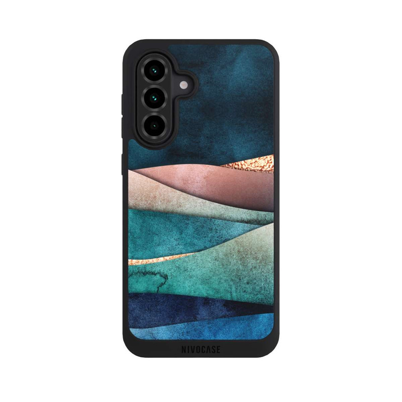Galaxy A36 5G NIVOpure Vagues bleu-or