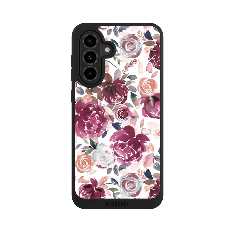 Galaxy A36 5G NIVOpure Herbstpfingstrosen und Rosen in Rosa