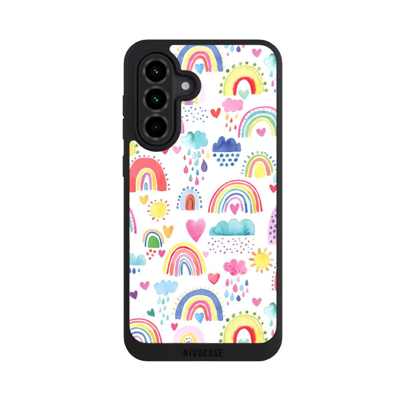 Galaxy A36 5G NIVOpure Schöne Regenbogen-Multi-Rot