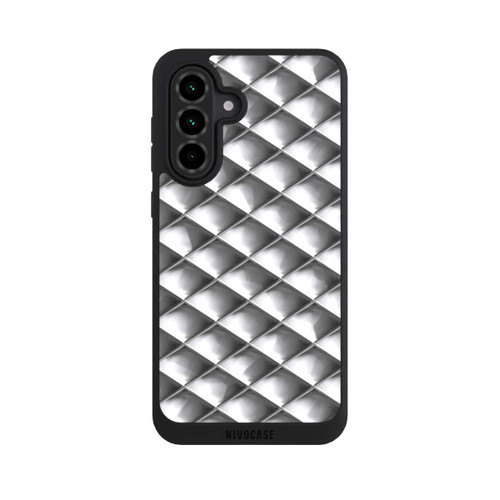 Samsung Galaxy A36 5G NIVOpure Carrés argentés Glamour