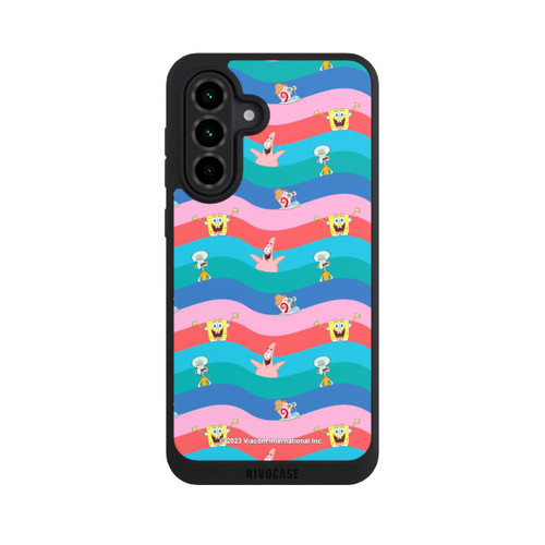 Samsung Galaxy A36 5G NIVOpure Spongebob Friends Colorful Waves