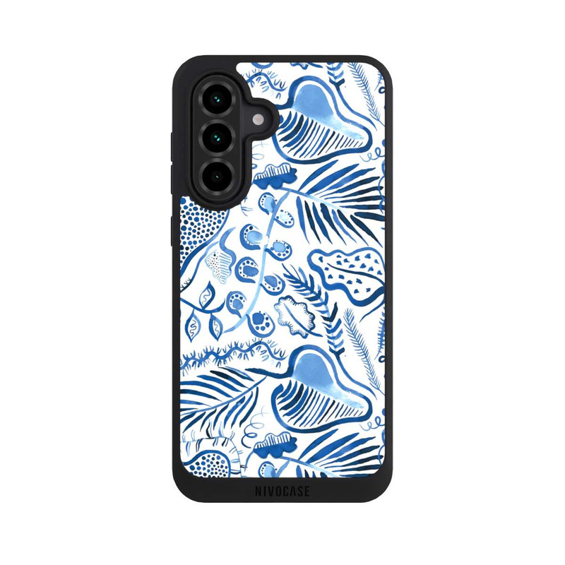 Galaxy A36 5G NIVOpure Tropical Forest Leaves Blue