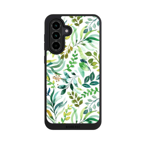 Samsung Galaxy A36 5G NIVOpure Watercolor Palms Leaves Botanical Green