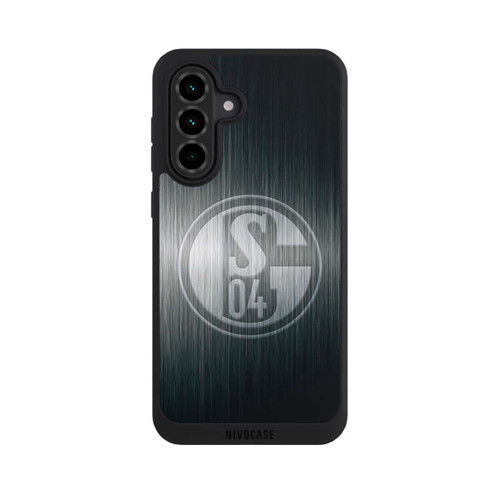 Samsung Galaxy A36 5G NIVOpure Schalke 04 Metall Look