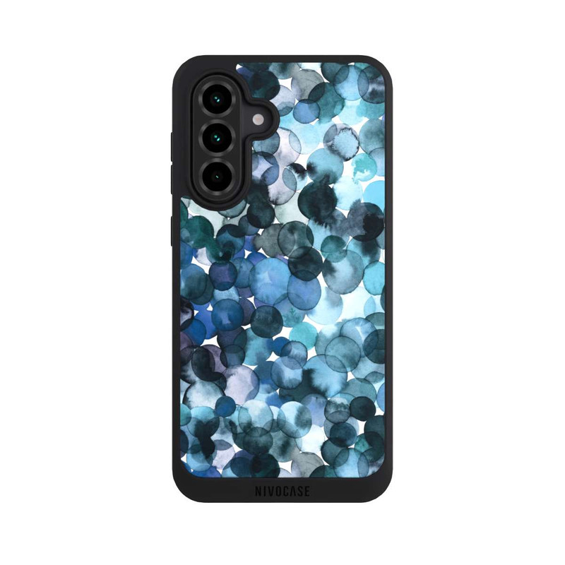 Galaxy A36 5G NIVOpure Watercolor Dots Blue Pattern