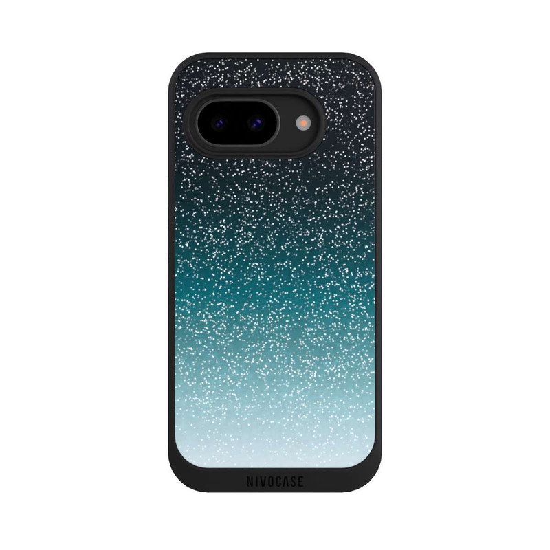 Pixel 9 a NIVOpure Glitter Nightfall Look