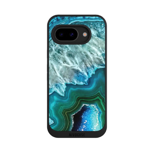 Google Pixel 9a NIVOpure Kristall Achat Grün