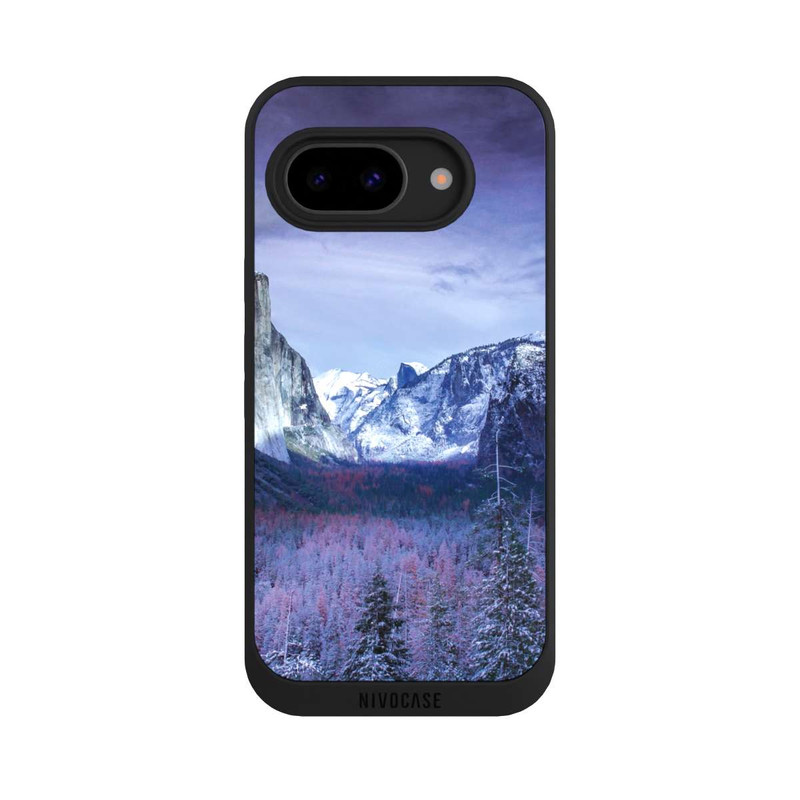 Pixel 9 a NIVOpure Schneelandschaft