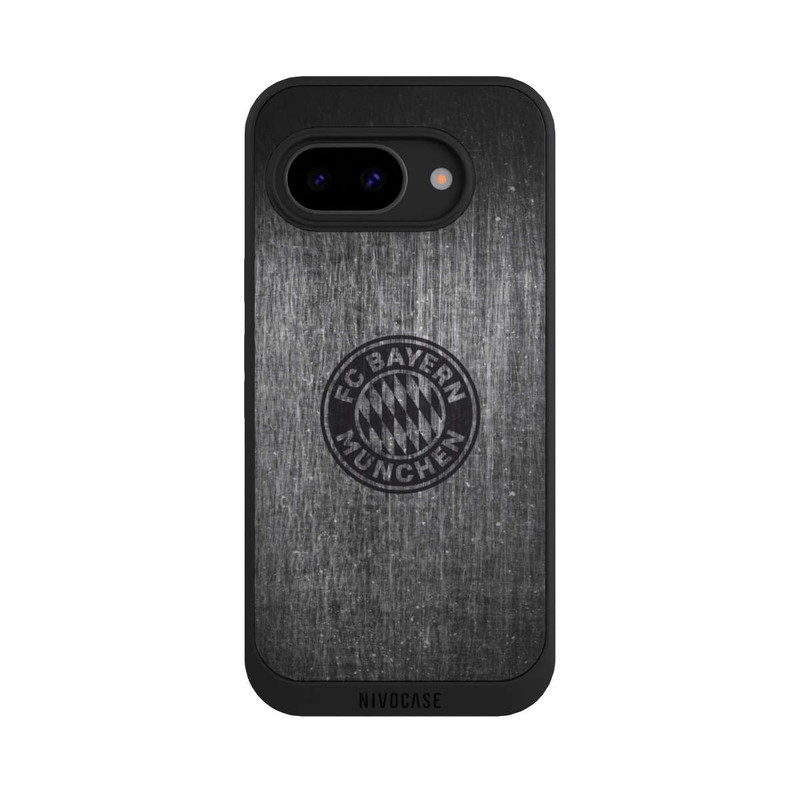 Pixel 9a NIVOpure Metalllook FCB Logo einfarbig
