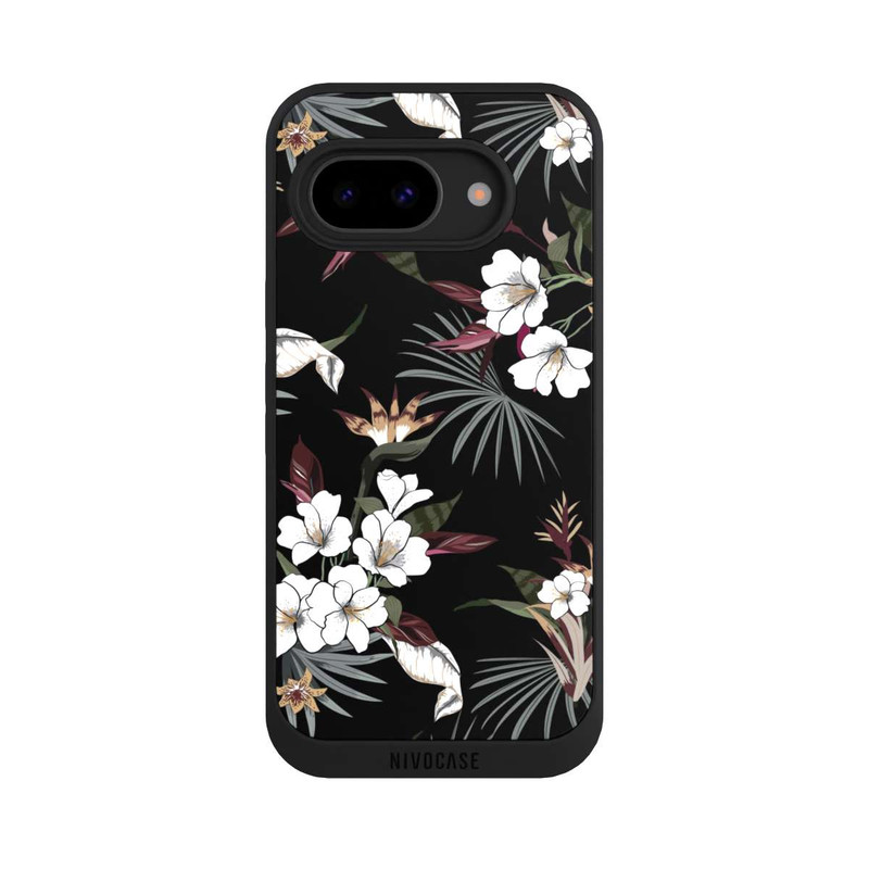 Pixel 9 a NIVOpure Flowers Black