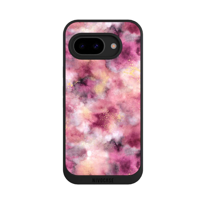 Pixel 9 a NIVOpure Rauchiges Marmoraquarell rosa