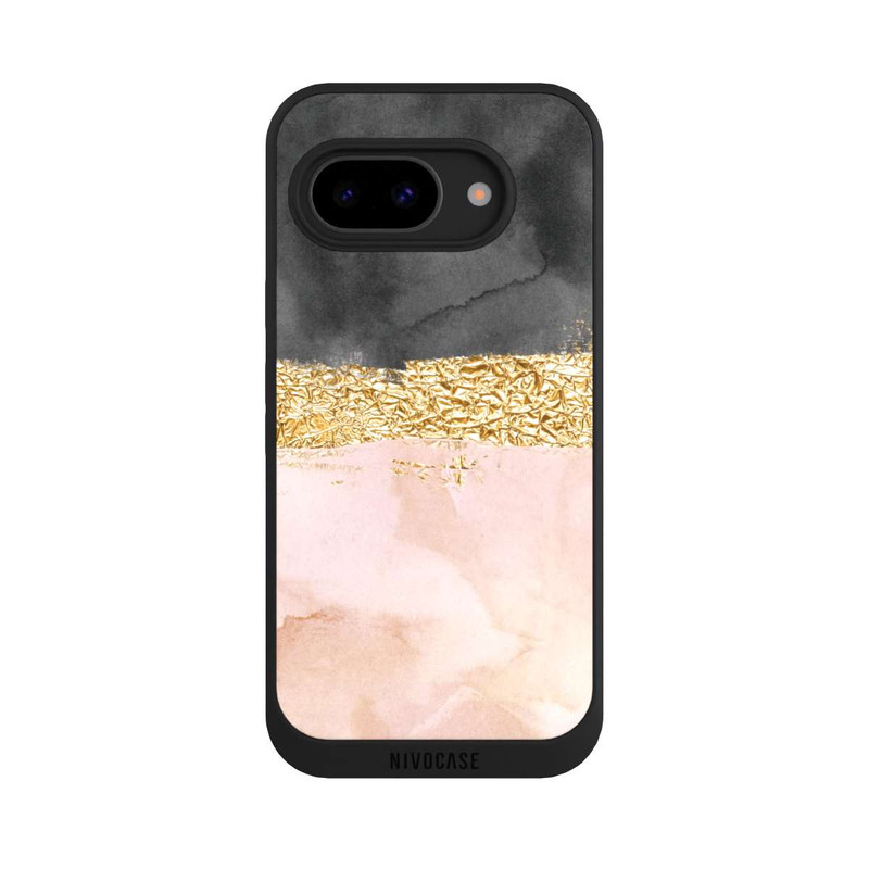 Pixel 9a NIVOpure Goldener Linien Look