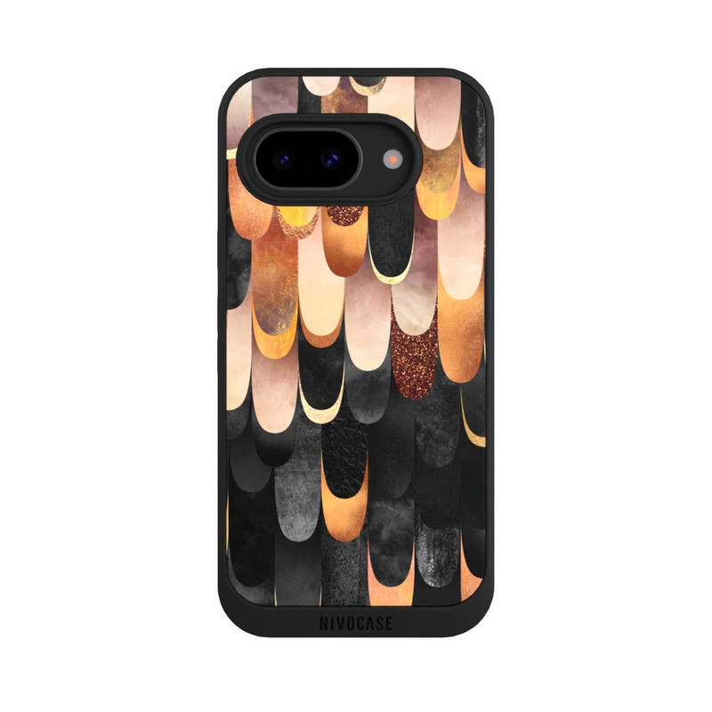 Pixel 9a NIVOpure Gefiedertes Kupfer und Schwarz
