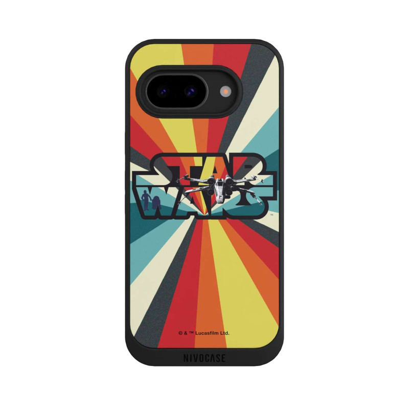 Pixel 9a NIVOpure Retro X-Wing Star Wars Logo