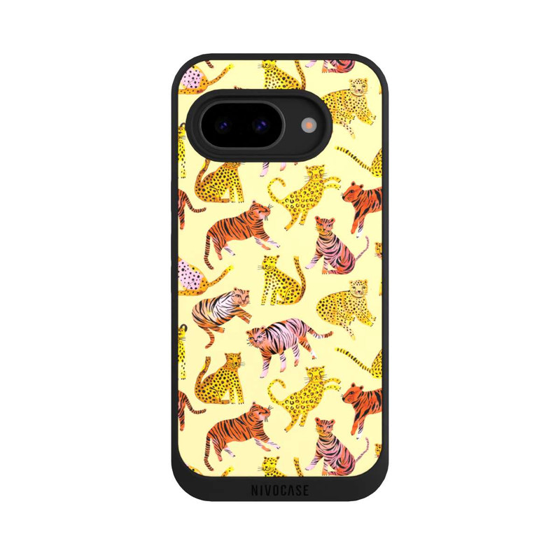 Pixel 9 a NIVOpure Tiger und Leoparden Savannah