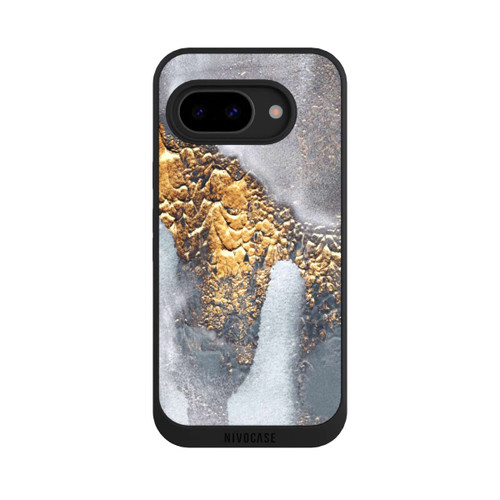 Google Pixel 9a NIVOpure Beton-Gold-Glitzerlook