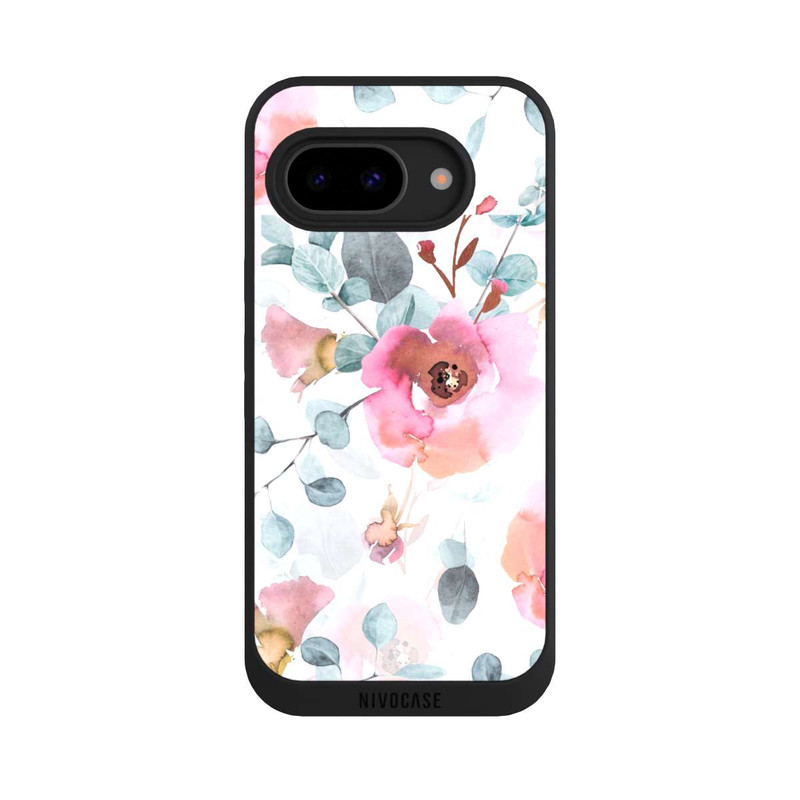 Pixel 9a NIVOpure Aquarell Blumentapete