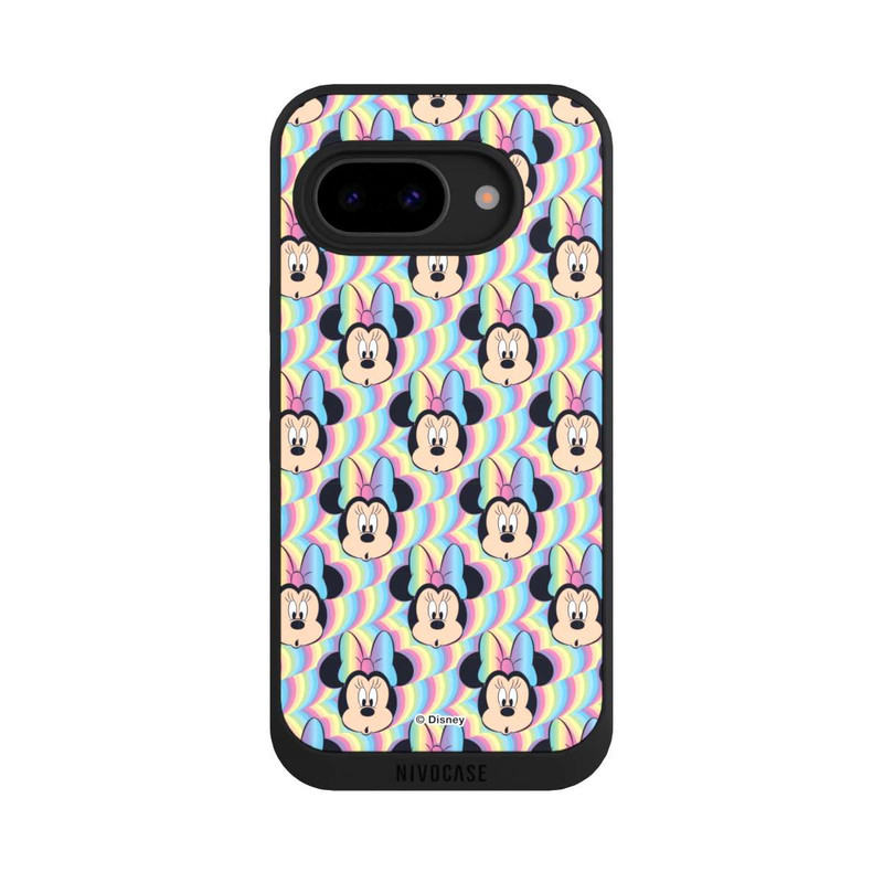 Pixel 9a NIVOpure Minnie Visages d'arc-en-ciel