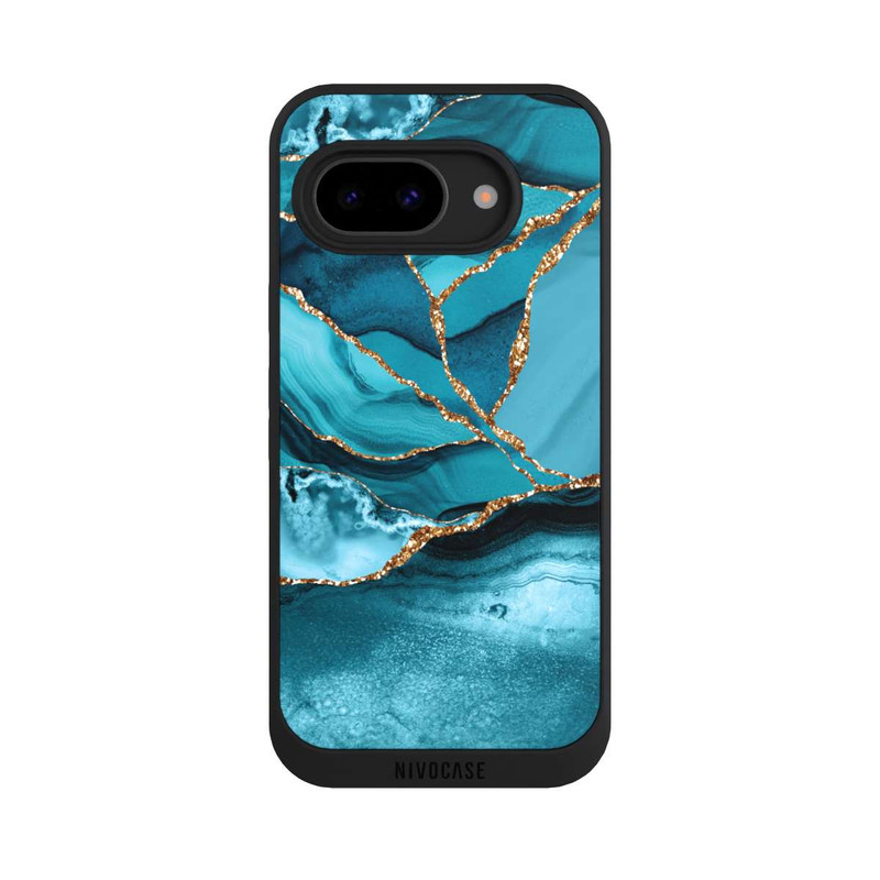 Pixel 9a NIVOpure Ice Blue Marble Landscape