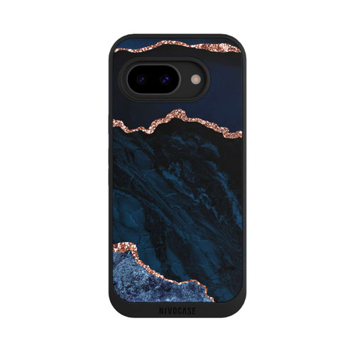 Google Pixel 9a NIVOpure Nacht Blau Marmor Landschaft